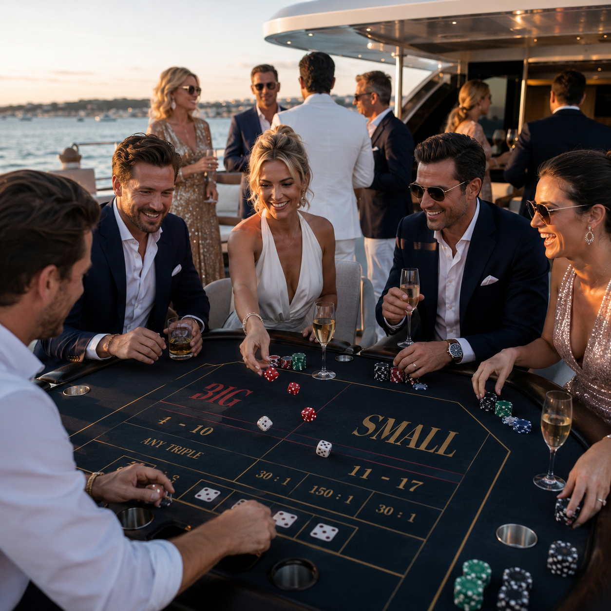 Dice table experience